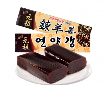 【三盒装】韩国进口零食 海太纯羊羹55g 休闲食品茶点 传统糕