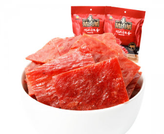 【特价新品减10刀】来伊份猪肉脯200G原价29特价19