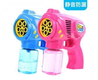 静音电动泡泡机儿童泡泡枪吹泡泡玩具抖音少女心（送：泡泡液150ml+泡泡浓缩液4包）