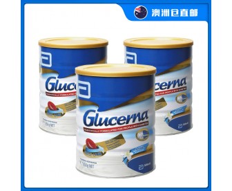 【澳洲直邮包邮】Abbott 雅培 怡保康Glcerna糖尿病专用营养粉 香草味 850克x3罐/箱【爆罐不理赔介意慎拍】 【澳洲直邮包邮】Abbott 雅培 怡保康Glcerna糖尿病专用营养粉 香草味 850克x3罐/箱【爆罐不理赔介意慎拍】