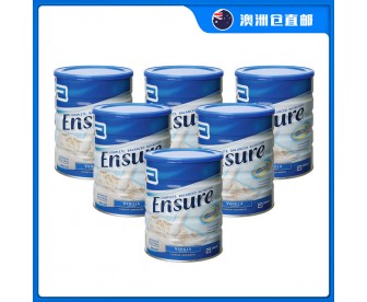 【澳洲直邮包邮】Abbott 雅培 安素Ensure成人高蛋白营养粉 香草味 850克x6罐/箱(中老年/体弱者适用)【爆罐不理赔介意慎拍】 【澳洲直邮包邮】Abbott 雅培 安素Ensure成人高蛋白营养粉 香草味 850克x6罐/箱(中老年/体弱者适用)【爆罐不理赔介意慎拍】