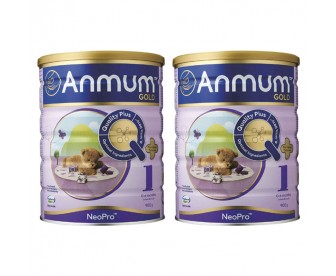 【新西兰直邮包邮】Anmum 安满 婴儿连动配方奶粉金装1段 900克x2罐/箱(0-6个月适用)【奶粉订单身份证必须上传】 【新西兰直邮包邮】Anmum 安满 婴儿连动配方奶粉金装1段 900克x2罐/箱(0-6个月适用)【奶粉订单身份证必须上传】