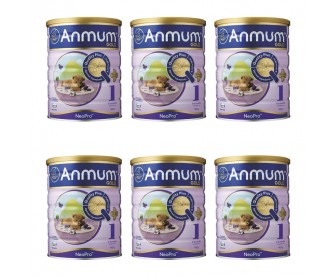 【新西兰直邮包邮】Anmum 安满 婴儿连动配方奶粉金装1段 900克x6罐/箱(0-6个月适用)【收件人身份证必须上传】 【新西兰直邮包邮】Anmum 安满 婴儿连动配方奶粉金装1段 900克x6罐/箱(0-6个月适用)【收件人身份证必须上传】