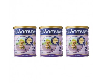 【新西兰直邮包邮】Anmum 安满 婴儿连动配方奶粉金装2段 900克x3罐/箱(6-12个月适用)【收件人身份证必须上传】 【新西兰直邮包邮】Anmum 安满 婴儿连动配方奶粉金装2段 900克x3罐/箱(6-12个月适用)【收件人身份证必须上传】