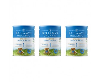 【15天必达】【新西兰直邮包邮】Bellamy's 贝拉米 有机奶粉1段 900克x3罐/箱(0-12个月)【收件人身份证必须上传】 【15天必达】【新西兰直邮包邮】Bellamy's 贝拉米 有机奶粉1段 900克x3罐/箱(0-12个月)【收件人身份证必须上传】