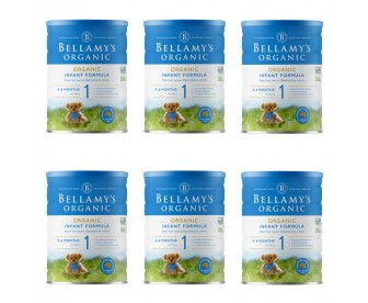 【15天必达】【新西兰直邮包邮】Bellamy's 贝拉米 有机奶粉1段 900克x6罐/箱(0-12个月)【收件人身份证必须上传】 【15天必达】【新西兰直邮包邮】Bellamy's 贝拉米 有机奶粉1段 900克x6罐/箱(0-12个月)【收件人身份证必须上传】