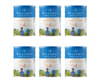 【15天必达】【新西兰直邮包邮】Bellamy's 贝拉米 有机奶粉4段 900克x6罐/箱(3周岁+)【收件人身份证必须上传】 【15天必达】【新西兰直邮包邮】Bellamy's 贝拉米 有机奶粉4段 900克x6罐/箱(3周岁+)【收件人身份证必须上传】