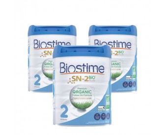 【新西兰直邮包邮】Biostime 合生元 有机婴儿配方奶粉2段 800克x3罐/箱(6-12个月适用)【奶粉订单身份证必须上传】 【新西兰直邮包邮】Biostime 合生元 有机婴儿配方奶粉2段 800克x3罐/箱(6-12个月适用)【奶粉订单身份证必须上传】