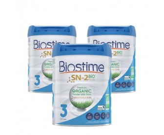 【新西兰直邮包邮】Biostime 合生元 有机婴儿配方奶粉3段 800克x3罐/箱(1岁以上适用)【奶粉订单身份证必须上传】 【新西兰直邮包邮】Biostime 合生元 有机婴儿配方奶粉3段 800克x3罐/箱(1岁以上适用)【奶粉订单身份证必须上传】
