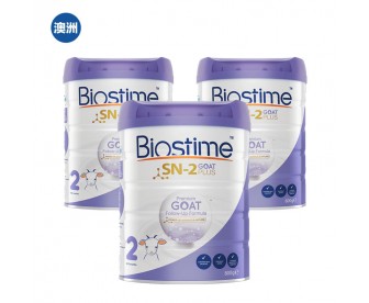 【澳洲直邮包邮】Biostime 合生元 婴幼儿羊奶粉2段 800克x3罐/箱(6-12个月适用) 【澳洲直邮包邮】Biostime 合生元 婴幼儿羊奶粉2段 800克x3罐/箱(6-12个月适用)