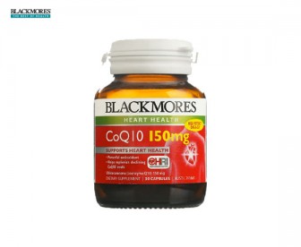 Blackmores 澳佳宝 高浓缩辅酶Q10胶囊150mg 30粒 Blackmores 澳佳宝 高浓缩辅酶Q10胶囊150mg 30粒