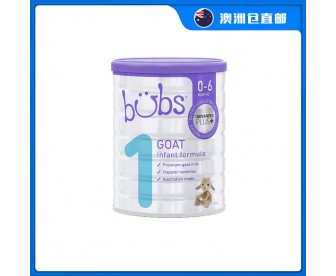 【澳洲直邮包邮】Bubs 婴儿山羊配方奶粉1段 800克/罐（0-6个月适用）