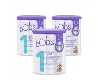 【新西兰直邮包邮】Bubs 婴儿山羊配方奶粉1段 800克x3罐/箱(0-6个月适用)【奶粉订单收件人身份证必填】 【新西兰直邮包邮】Bubs 婴儿山羊配方奶粉1段 800克x3罐/箱(0-6个月适用)【奶粉订单收件人身份证必填】