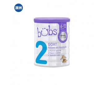 【澳洲直邮包邮】Bubs 婴儿山羊配方奶粉2段 800克/罐(6-12个月适用) 【澳洲直邮包邮】Bubs 婴儿山羊配方奶粉2段 800克/罐(6-12个月适用)