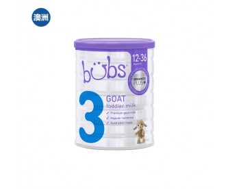 【澳洲直邮包邮】Bubs 婴儿山羊配方奶粉3段 800克/罐(1-3岁适用) 【澳洲直邮包邮】Bubs 婴儿山羊配方奶粉3段 800克/罐(1-3岁适用)