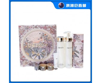 【澳洲直邮包邮】Cemoy 澳诗茉 流光限定礼盒2022 五件套（洁面 15ml+爽肤水 120ml+乳液 120ml+眼霜 4ml+面霜2瓶 10ml/瓶）