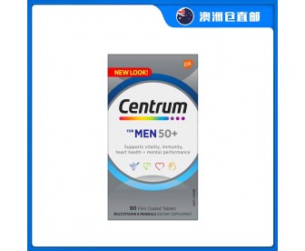 【澳洲直邮包邮】Centrum 善存 50岁+中老年男士复合维生素 90粒