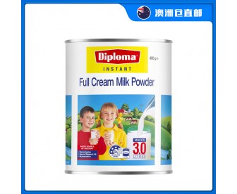 【澳洲直邮包邮】Diploma 全脂速溶 少年儿童老人高钙补钙奶粉 900克/罐 【澳洲直邮包邮】Diploma 全脂速溶 少年儿童老人高钙补钙奶粉 900克/罐