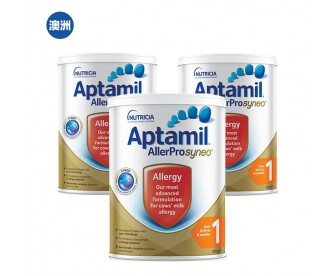 【澳洲直邮包邮】Aptamil 爱他美 深度水解奶粉1段 900克x3罐/箱（0-6个月）【奶粉订单收件人身份证必需上传】