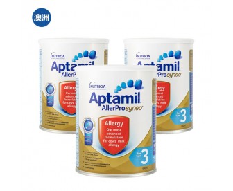 【澳洲直邮包邮】Aptamil 爱他美 深度水解奶粉3段 900克x3罐/箱（1岁以上）【奶粉订单收件人身份证必需上传】 