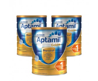 【新西兰直邮包邮】Aptamil 爱他美 金装1段 900克x3罐/箱(适合0-6个月新生儿) 【奶粉订单身份证必须上传】 【新西兰直邮包邮】Aptamil 爱他美 金装1段 900克x3罐/箱(适合0-6个月新生儿) 【奶粉订单身份证必须上传】