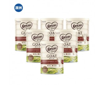 【澳洲直邮包邮】Karicare 可瑞康 婴幼儿羊奶粉3段 900克x6罐/箱（适合12个月以上幼儿）