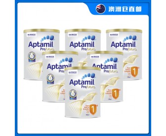 【澳洲直邮包邮】Aptamil 爱他美 白金版1段 900克x6罐/箱（0-6个月适用）