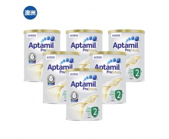 【澳洲直邮包邮】Aptamil 爱他美 白金版2段 900克x6罐/箱（6-12个月适用）