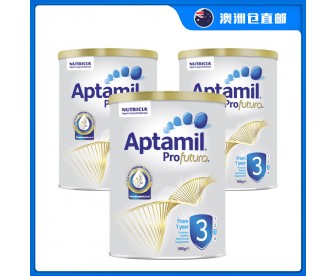 【澳洲直邮包邮】Aptamil 爱他美 白金版3段 900克x3罐/箱（1岁以上适用）