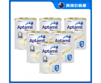 【澳洲直邮包邮】Aptamil 爱他美 白金版3段 900克x6罐/箱（1岁以上适用）