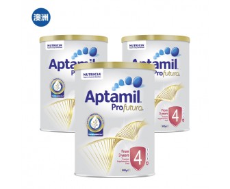【澳洲直邮包邮】Aptamil 爱他美 白金版4段 3罐*900克（3岁以上适用）