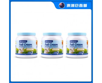 【澳洲直邮包邮】Maxigenes 美可卓 全脂成人牛奶粉 1公斤x3罐/箱(3岁以上适用) 【澳洲直邮包邮】Maxigenes 美可卓 全脂成人牛奶粉 1公斤x3罐/箱(3岁以上适用)