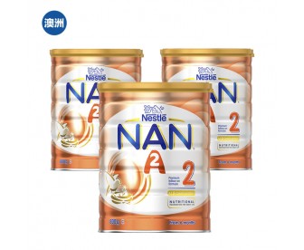 【澳洲直邮包邮】Nestle 雀巢 能恩超级a2酪蛋白婴儿奶粉2段 800克x3罐/箱