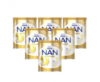 【新西兰直邮包邮】Nestle 雀巢 超级能恩婴儿奶粉三段 金罐装 800克x6罐/箱（12个月+）【奶粉订单身份证必须上传】