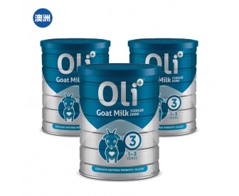 【澳洲直邮包邮】Oli6 颖睿 婴幼儿配方羊奶粉三段 800克x罐/箱（新疆、西藏地区不发货）