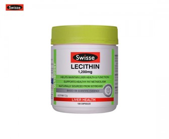 Swisse 大豆卵磷脂软胶囊1200mg 150粒 Swisse 大豆卵磷脂软胶囊1200mg 150粒