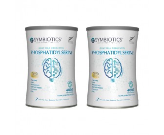 【新西兰直邮包邮】Symbiotics 升倍 磷脂酰丝氨酸健脑羊奶粉 400克x2罐【保质期:2021.10】 【新西兰直邮包邮】Symbiotics 升倍 磷脂酰丝氨酸健脑羊奶粉 400克x2罐【保质期:2021.10】
