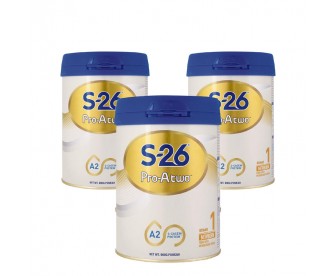 【新西兰直邮包邮】Wyeth 惠氏S26 A2婴幼儿奶粉1段 900克x3罐/箱（0-6个月适用）【奶粉订单收件人身份证号必填】 