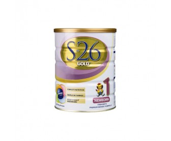 【新西兰直邮包邮】Wyeth 惠氏 S26金装奶粉1段 900克/罐（0-6个月适用）【奶粉订单收件人身份证号必填】