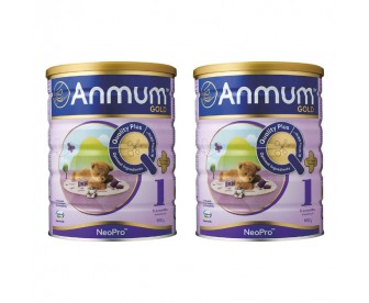 【新西兰直邮包邮】Anmum 安满 婴儿连动配方奶粉金装1段 900克x2罐/箱(0-6个月适用)【奶粉订单身份证必须上传】 【新西兰直邮包邮】Anmum 安满 婴儿连动配方奶粉金装1段 900克x2罐/箱(0-6个月适用)【奶粉订单身份证必须上传】