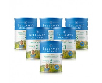 【新西兰直邮包邮】Bellamy's 贝拉米 有机奶粉1段 900克x6罐/箱(0-12个月)【奶粉订单收件人身份证号码必填】 【新西兰直邮包邮】Bellamy's 贝拉米 有机奶粉1段 900克x6罐/箱(0-12个月)【奶粉订单收件人身份证号码必填】