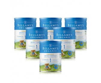 【新西兰直邮包邮】Bellamy's 贝拉米 有机奶粉3段 900克x6罐/箱(12个月+)【奶粉订单收件人身份证号码必填】 【新西兰直邮包邮】Bellamy's 贝拉米 有机奶粉3段 900克x6罐/箱(12个月+)【奶粉订单收件人身份证号码必填】
