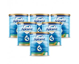 【15天必达】【新西兰直邮包邮】Aptamil 爱他美 金装2段 900克x6罐/箱(6-12个月)【收件人身份证号必需上传】 【15天必达】【新西兰直邮包邮】Aptamil 爱他美 金装2段 900克x6罐/箱(6-12个月)【收件人身份证号必需上传】