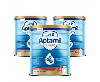 【新西兰直邮包邮】Aptamil 爱他美 金装4段 900克x3罐/箱(2岁+)【奶粉订单身份证必须上传】 【新西兰直邮包邮】Aptamil 爱他美 金装4段 900克x3罐/箱(2岁+)【奶粉订单身份证必须上传】