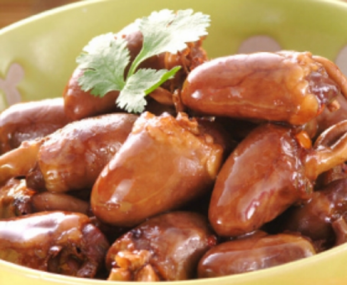 正宗卤味卤鸡心